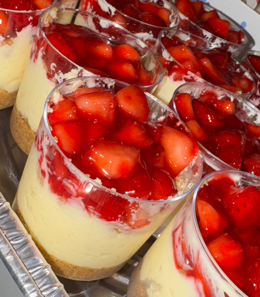 Strawberry Cheesecake Cups